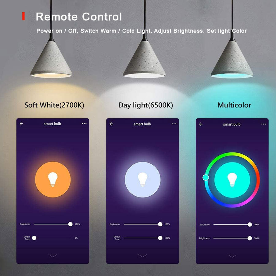 Denhip Smart Bulb - Smart LED Bulb (220V E27) - SB50G