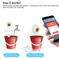 Denhip Smart Flood Sensor - WiFi Water Flood Sensor - WFS-01