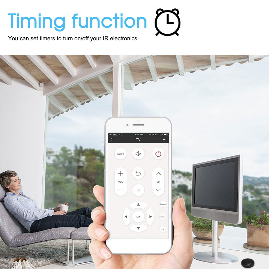 Denhip Smart Infrared Remote Control - IR Universal Remote - IR360
