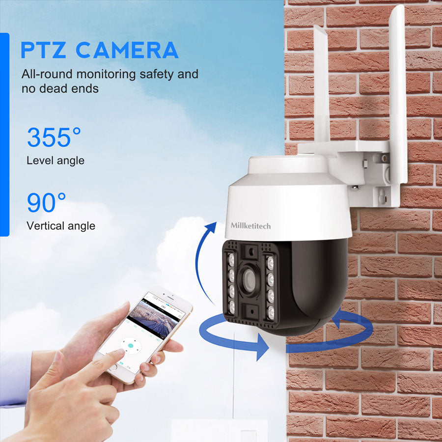Denhip Smart Outdoor Camera - ZC-X2-B23