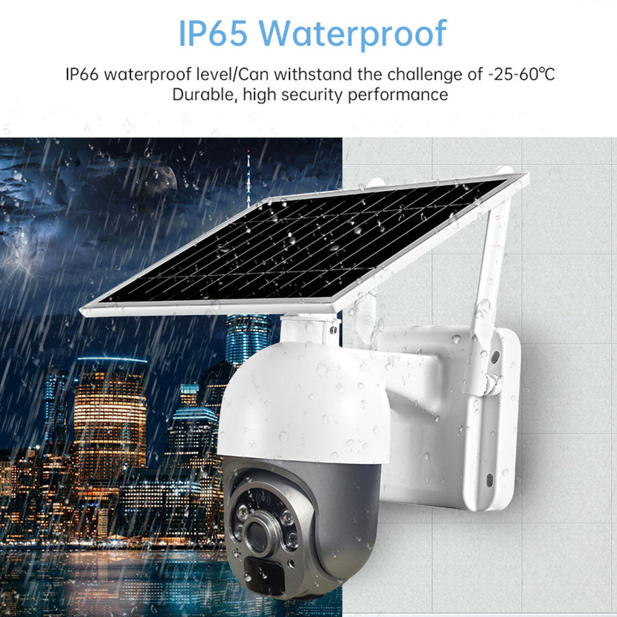 Denhip Smart Outdoor Solar Camera - ZC-X3-S09 WIFI