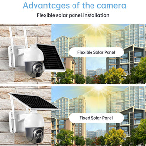 Denhip Smart Outdoor Solar Camera - ZC-X3-S09 WIFI