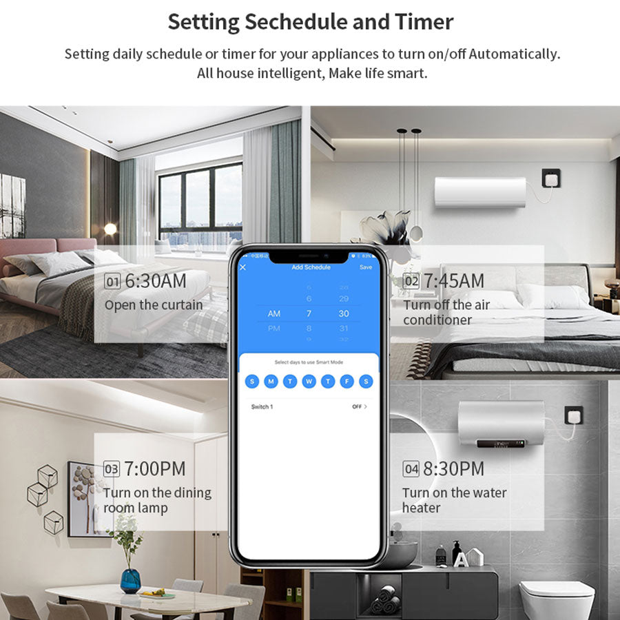 Denhip Smart Plug - Universal 10A - SW-UP202