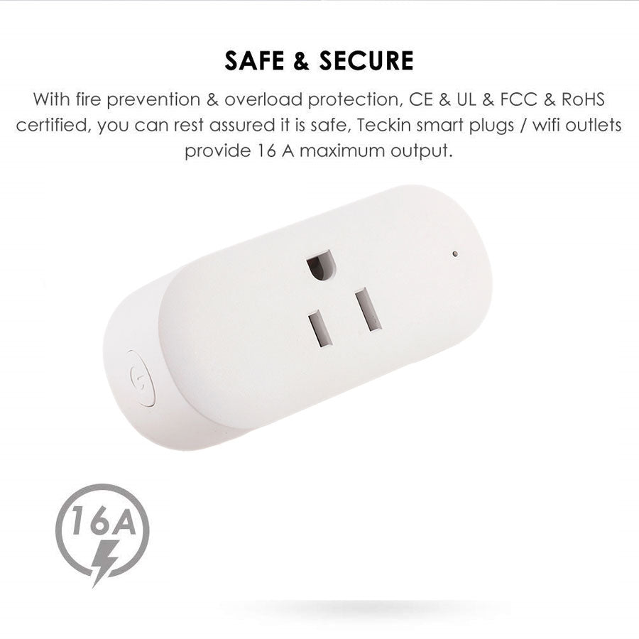 Denhip Smart Plug - US Plug 16A - SP20