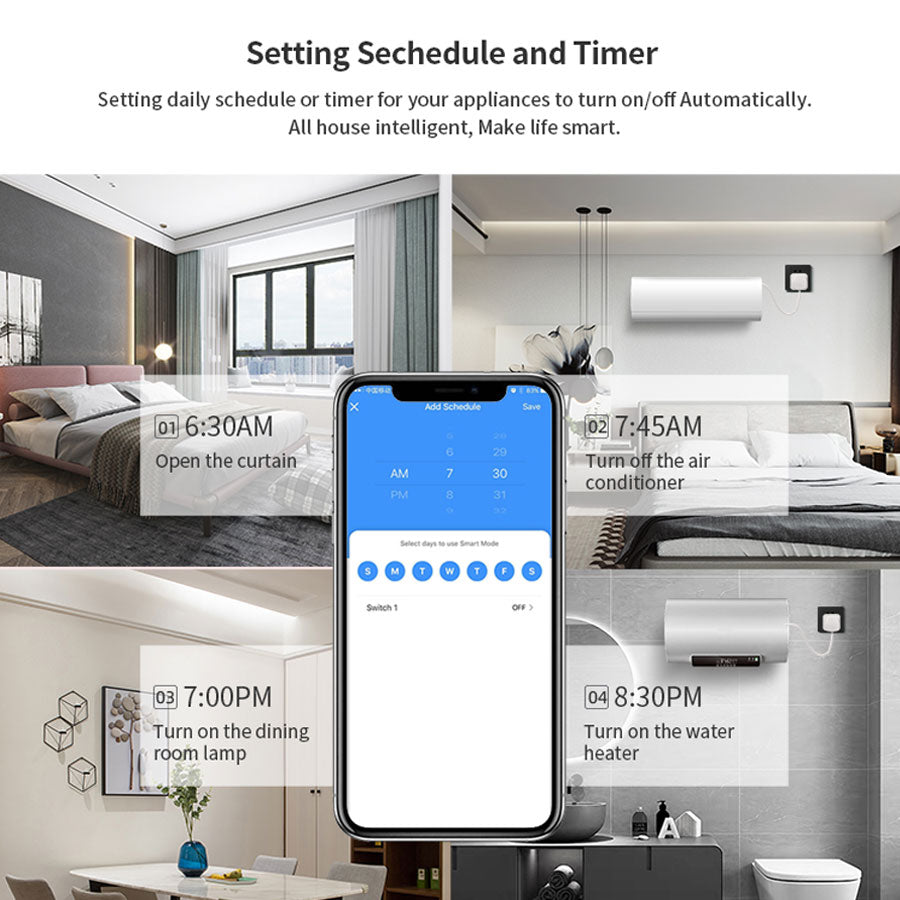 Denhip Smart Plug - US Power Strip - SW-M3US